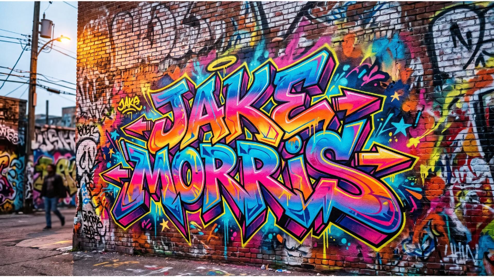Jake Morris street battle